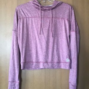 Hooded Reebok Crop Top
